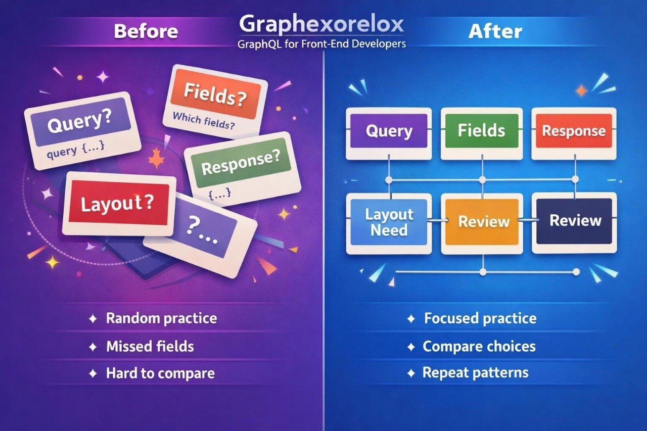 Comparison of 'Before' and 'After' design of a report layout with improved readability and clarity.